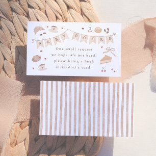 Cafe Bebe Babyboeken Baby Shower Informatiekaartje