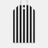 Café Bébé Black & White Parijs Baby Shower Cadeaulabel (Achterkant)