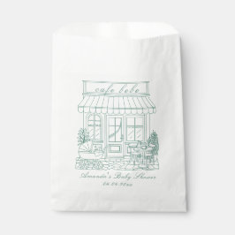 Cafe Bebe Bonjour Baby Shower Bedankzakje