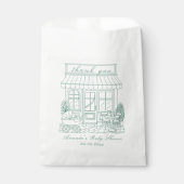 Cafe Bebe Bonjour Baby Shower Bedankzakje (Voorkant)