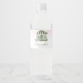 Cafe Bebe Cadeau Baby Borrel Waterfles Etiket (Voorkant)