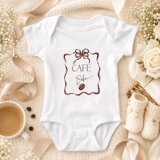 Cafe Bebe Cadeau Baby Shower Romper