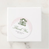 Cafe Bebe Coffee Baby Shower Bedankjes Labels (In situ)