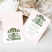 Cafe Bebe Coffee Baby Shower Kaart