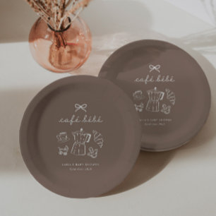 Cafe Bebe Home Coffee Baby Shower Espresso Papieren Bordje