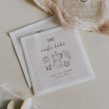 Cafe Bebe Home Coffee Baby Shower Gestreept