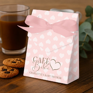 Café Bébé Parijs thema baby shower Bedankdoosjes