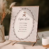 Cafe Bebe Vintage Coffee Bar Poster