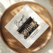 Café Bébé Zwart & Wit Bon Appétit Baby shower