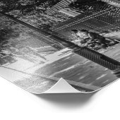 Cafe Beignet - New Orleans Foto Afdruk (Hoek)