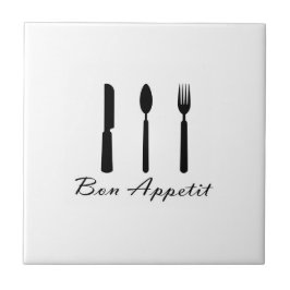 Cafe Bon Appetit Trivet Tegeltje