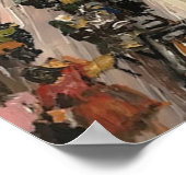 Cafe Campana op Muse D'Orsay Poster (Hoek)