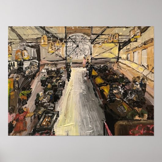 Cafe Campana op Muse D'Orsay Poster (Voorkant)