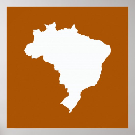 Café Caramel Festive Brazilië op Emporio Moffa Poster (Voorkant)