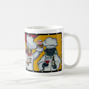 Cafe Chef Huisdier Pugs Mok