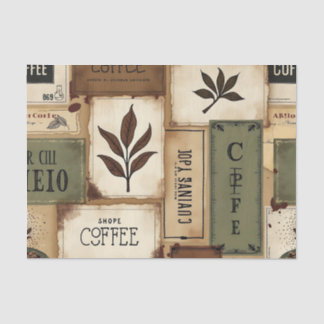  Café Chronicles: Ephemera Coffee Tissuepapier