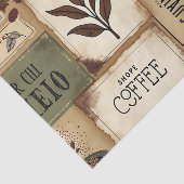  Café Chronicles: Ephemera Coffee Tissuepapier (Detail)