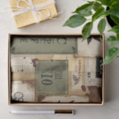  Café Chronicles: Ephemera Coffee Tissuepapier (Geschenk)