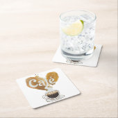Café - Coffee Lover Kartonnen Onderzetters (Insitu)