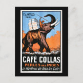 Cafe' Collas Briefkaart (Voorkant)