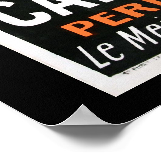 Cafe' Collas Coffee Poster (Hoek)