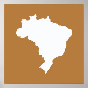 Café Com Leite Festive Brazil bij Emporio Moffa Poster
