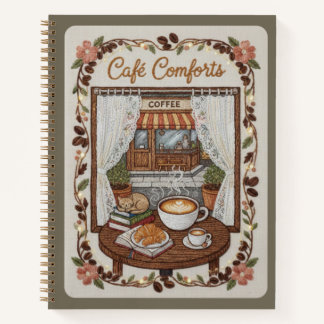 Café Comforts Geborduurde Koffiezaak & Boek