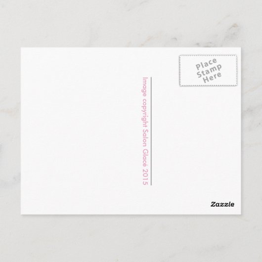 Café Complet, Continental Breakfast Briefkaart (Achterkant)