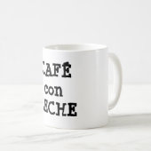 Cafe con Leche mok koffie (Voorkant rechts)