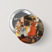 Cafe Concert bij Les Ambassadeurs door Edgar Degas Ronde Button 5,7 Cm (Voorkant /achterkant)