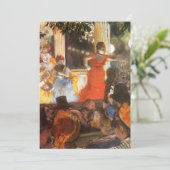 Cafe Concert in Les Ambassadeurs door Edgar Degas (Staand voorkant)