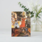 Cafe Concert in Les Ambassadeurs door Edgar Degas Briefkaart (Staand voorkant)