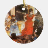 Cafe Concert in Les Ambassadeurs door Edgar Degas Keramisch Ornament (Voorkant)