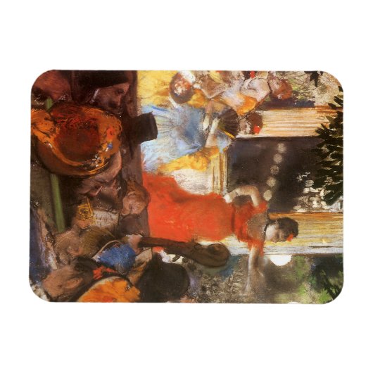 Cafe Concert in Les Ambassadeurs door Edgar Degas Magneet (Horizontaal)