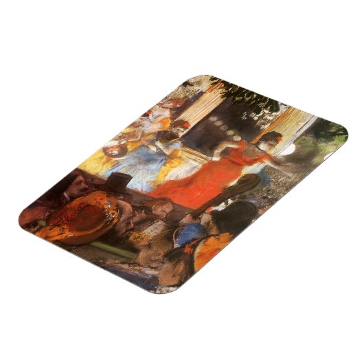 Cafe Concert in Les Ambassadeurs door Edgar Degas Magneet (Linkerzijde)