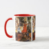 Cafe Concert in Les Ambassadeurs door Edgar Degas Mok (Links)