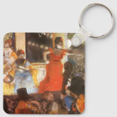 Cafe Concert in Les Ambassadeurs door Edgar Degas Sleutelhanger (Achterkant)
