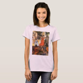 Cafe Concert in Les Ambassadeurs door Edgar Degas T-shirt (Voorkant volledig)