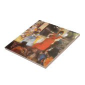 Cafe Concert in Les Ambassadeurs door Edgar Degas Tegeltje (Zijkant)