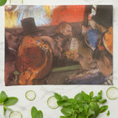 Cafe Concert in Les Ambassadeurs door Edgar Degas Theedoek (Gevouwen)