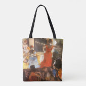 Cafe Concert in Les Ambassadeurs door Edgar Degas Tote Bag (Achterkant)