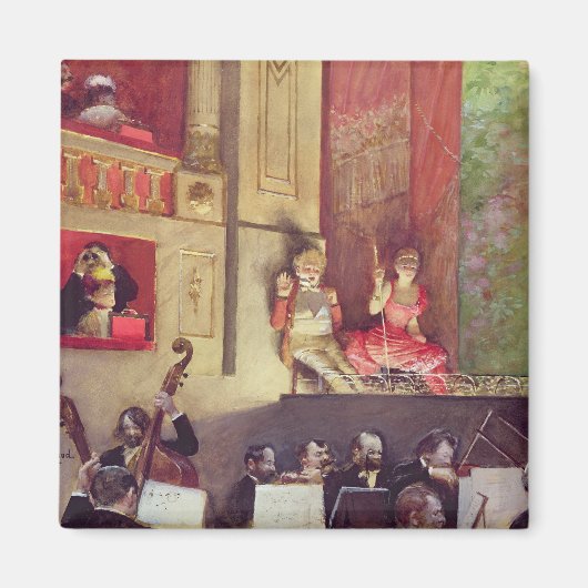 Cafe Concert Magneet (Voorkant)