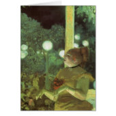 Cafe concert van Edgar Degas, kunst (Voorkant)