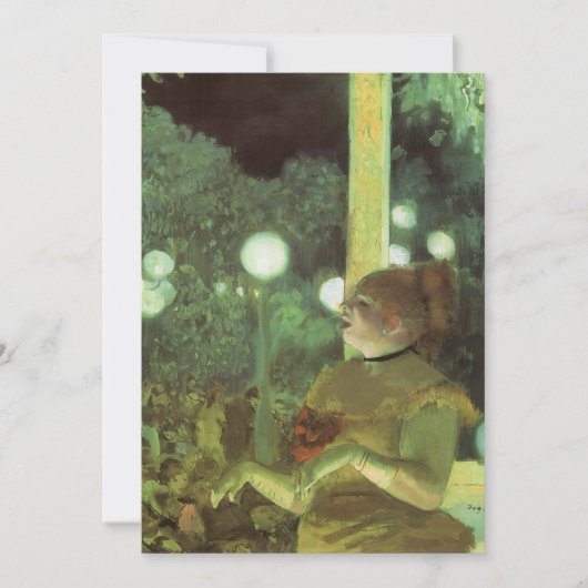 Cafe concert van Edgar Degas, kunst (Voorkant)