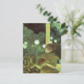 Cafe concert van Edgar Degas,  kunst Briefkaart (Staand voorkant)