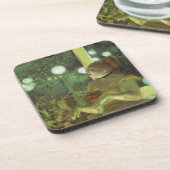 Cafe concert van Edgar Degas,  kunst Drankjes Onderzetter (Linkerzijde)