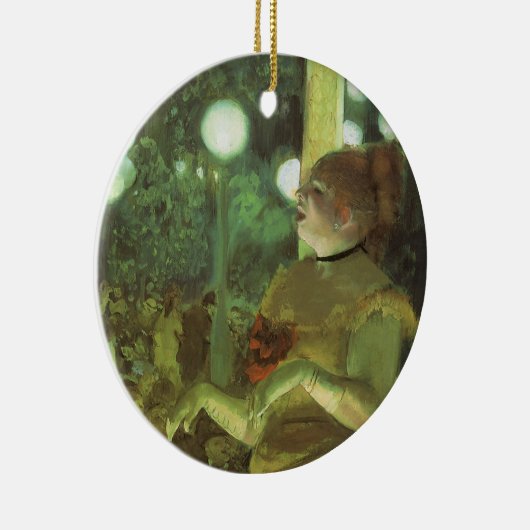 Cafe concert van Edgar Degas,  kunst Keramisch Ornament (Rechts)