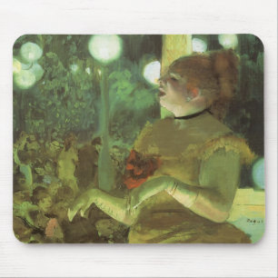 Cafe concert van Edgar Degas,  kunst Muismat