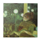 Cafe concert van Edgar Degas,  kunst Tegeltje (Voorkant)