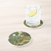 Cafe concert van Edgar Degas, kunst Zandsteen Onderzetter (Zijkant)